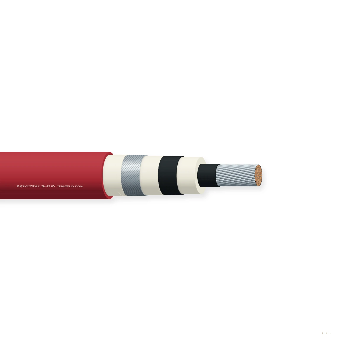 (N)TMCWOEU 26/45 kV; TENAX-TRAIN-Plus — horizontal cutaway