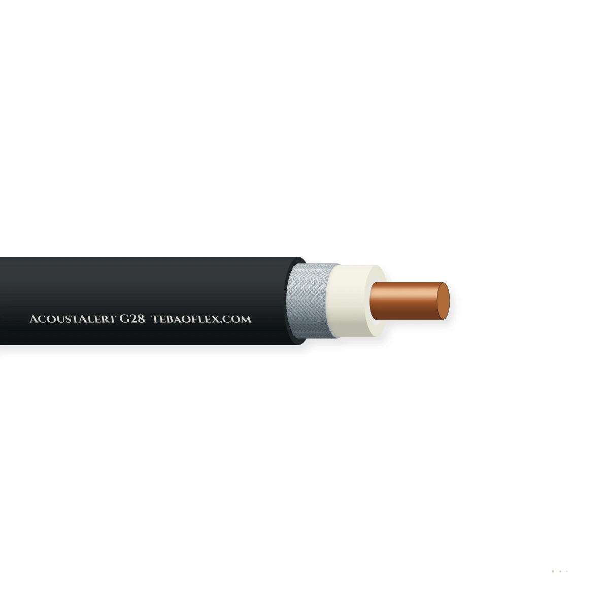 AcoustAlert G28 — horizontal cutaway