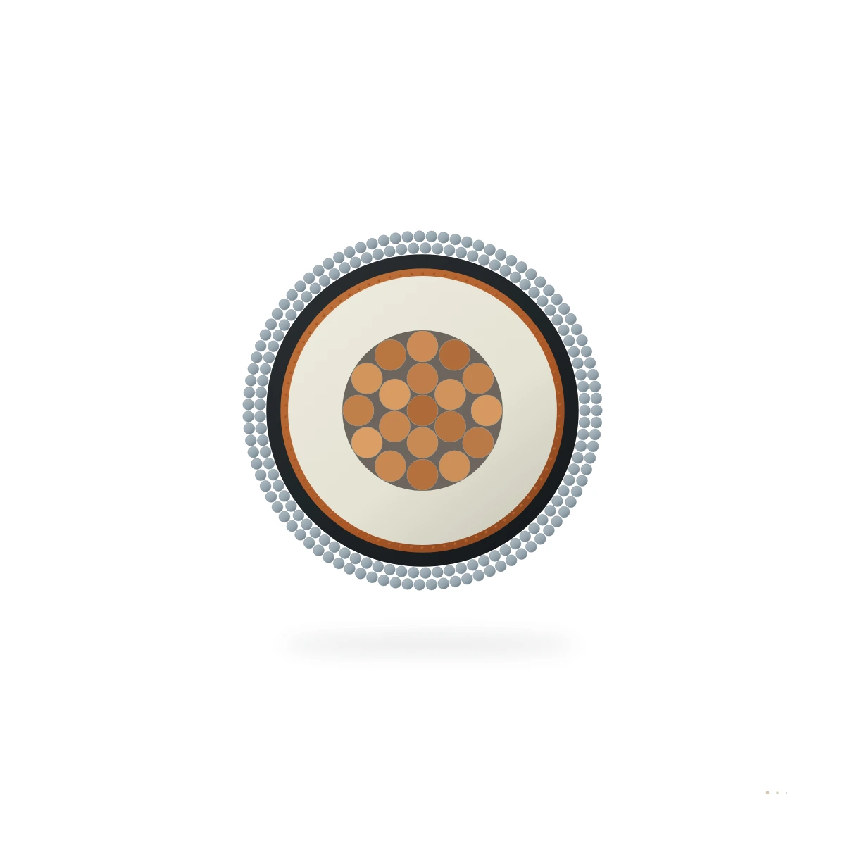 Armado Underwater Tow Cable – sección transversal