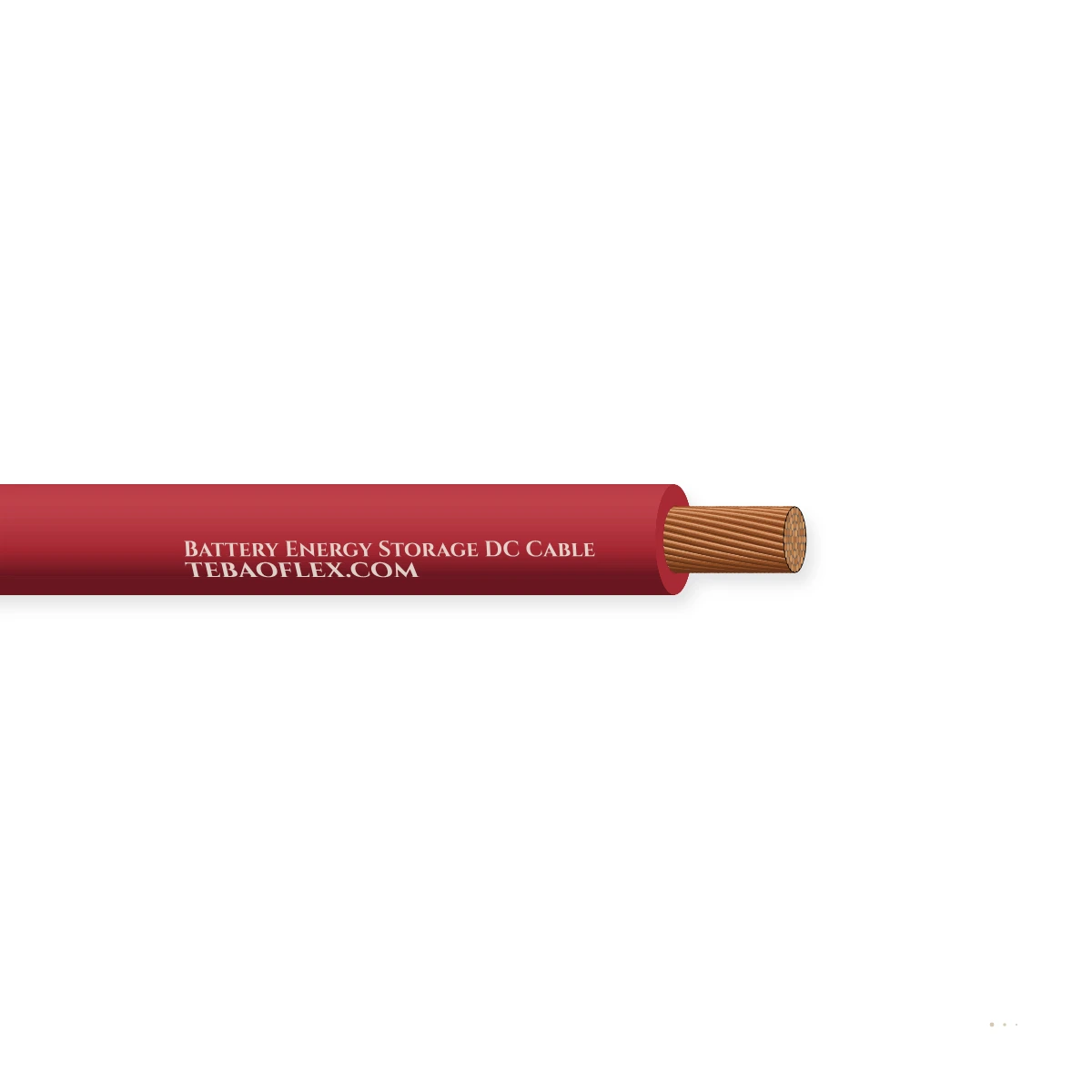 Battery Energy Storage DC Cable — horizontal cutaway