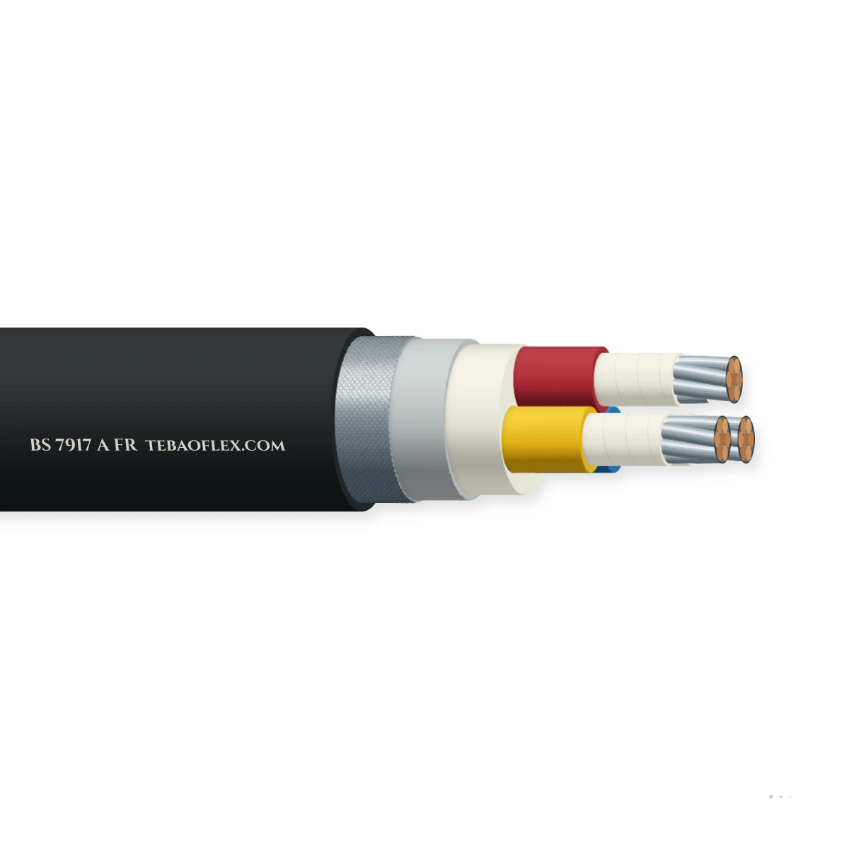 BS 7917; A FR — horizontal cutaway