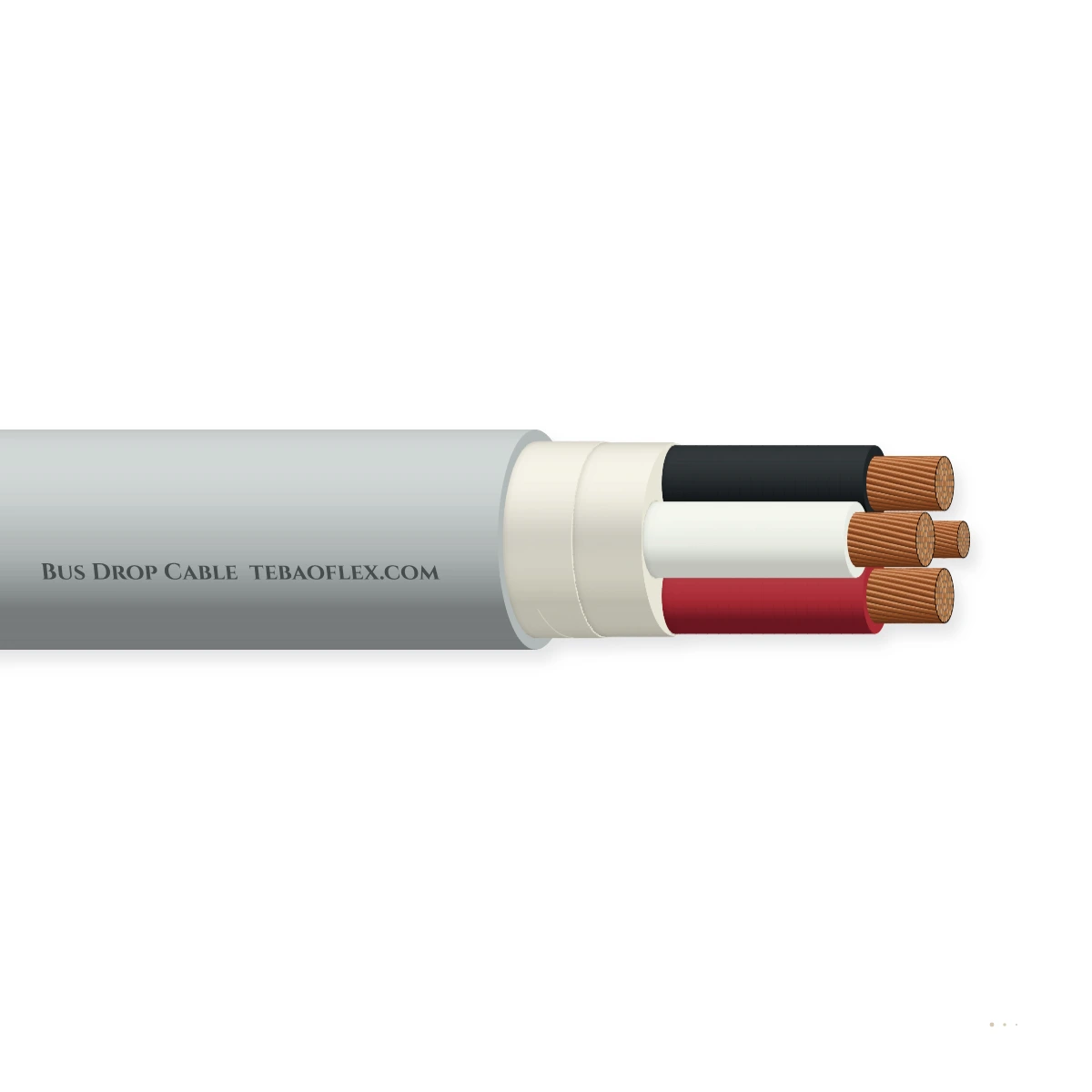Bus Drop Cable — horizontal cutaway
