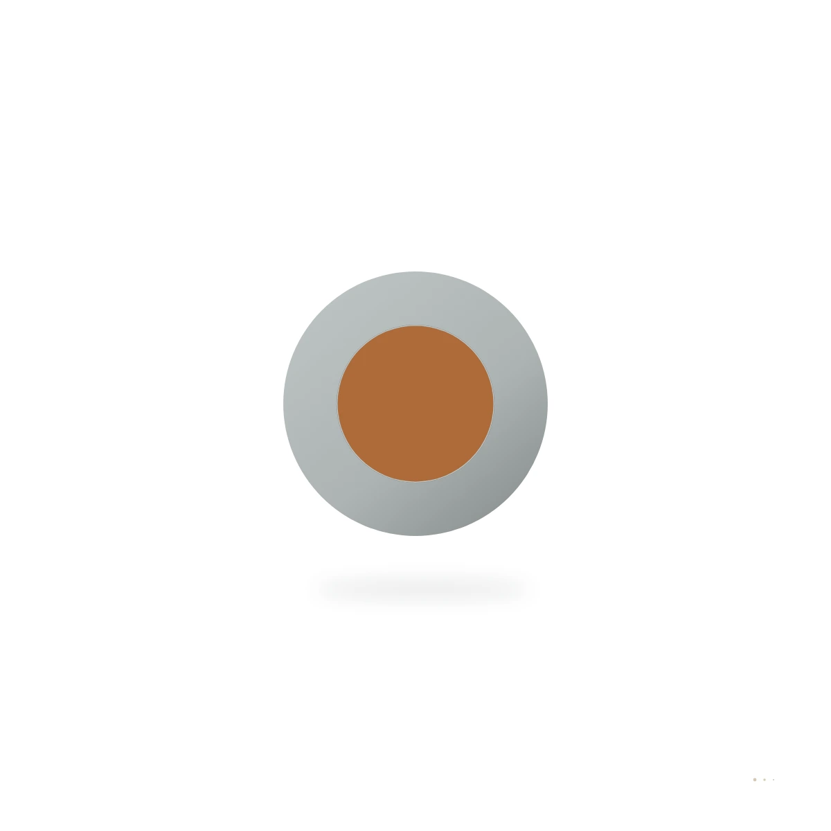 CERAFIL CN8 Ceramic-Fibra Ultra-De alta temperatura Níquel Conductor – sección transversal