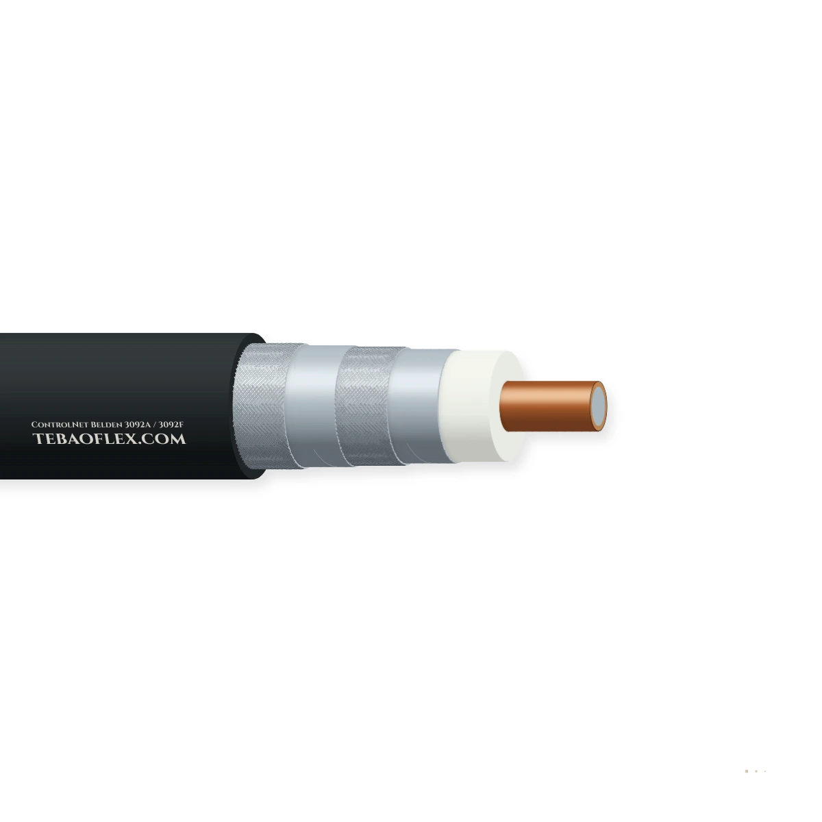 ControlNet RG-6 (3092A / 3092F) — horizontal cutaway