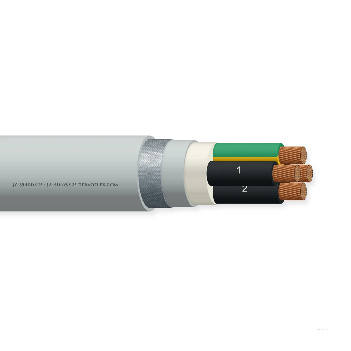 JZ-35400 CP / JZ-40415 CP — horizontal cutaway