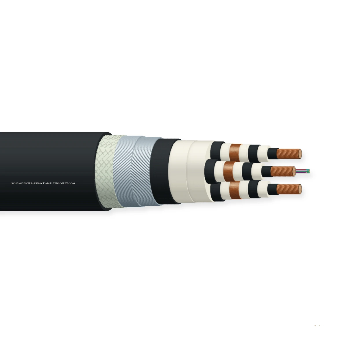 Dynamic Inter-Array Cable — horizontal cutaway