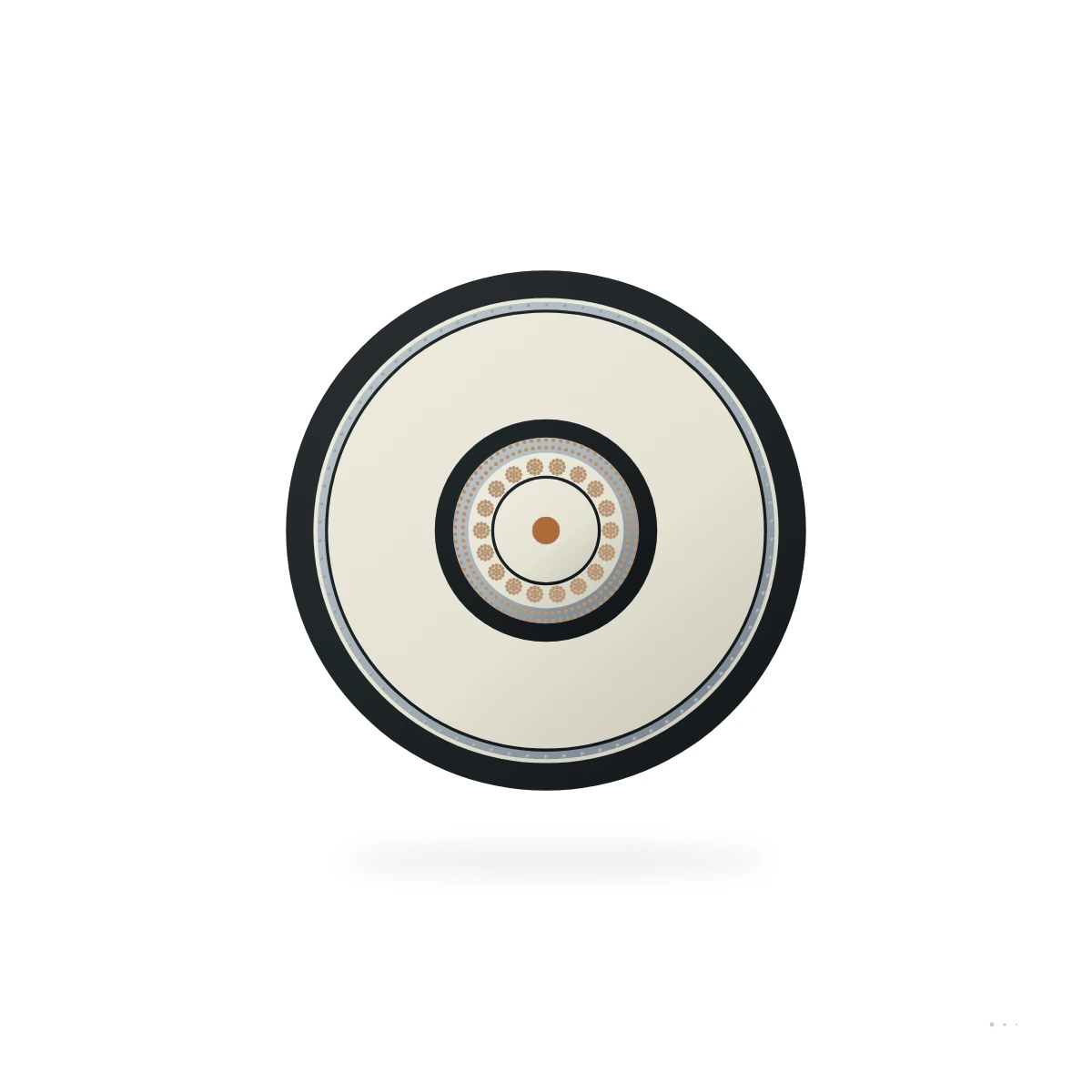 HXC Electron-Beam — cable cross-section