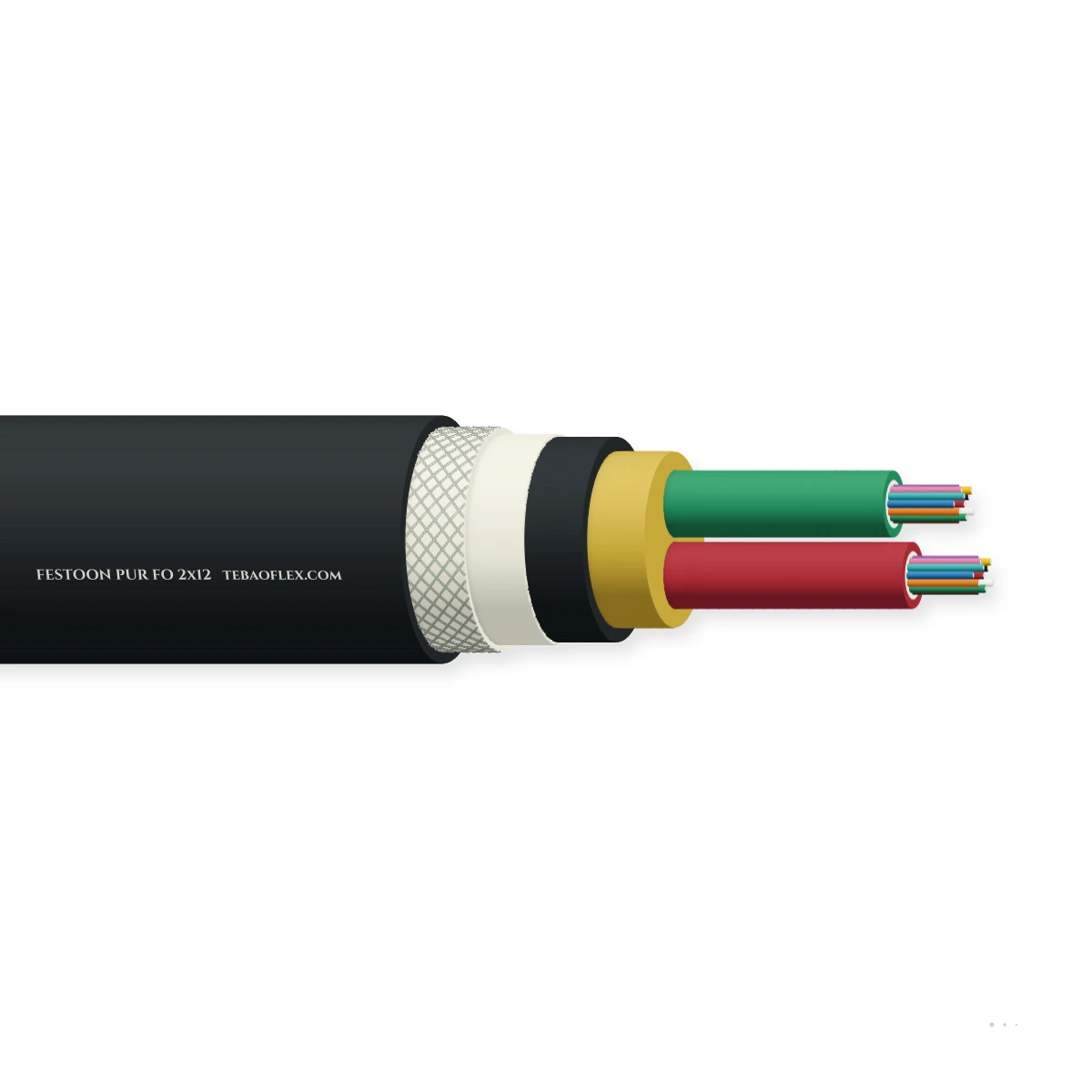 FESTOON PUR FO 2x12 — horizontal cutaway