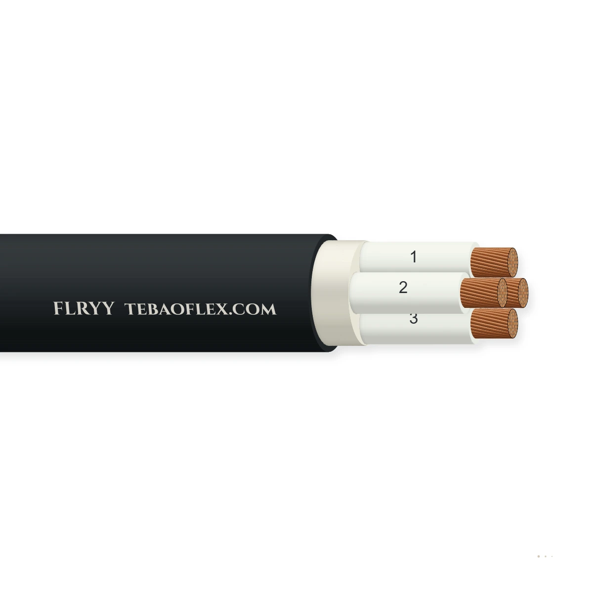 FLRYY Multipolar Truck Cable – vista lateral