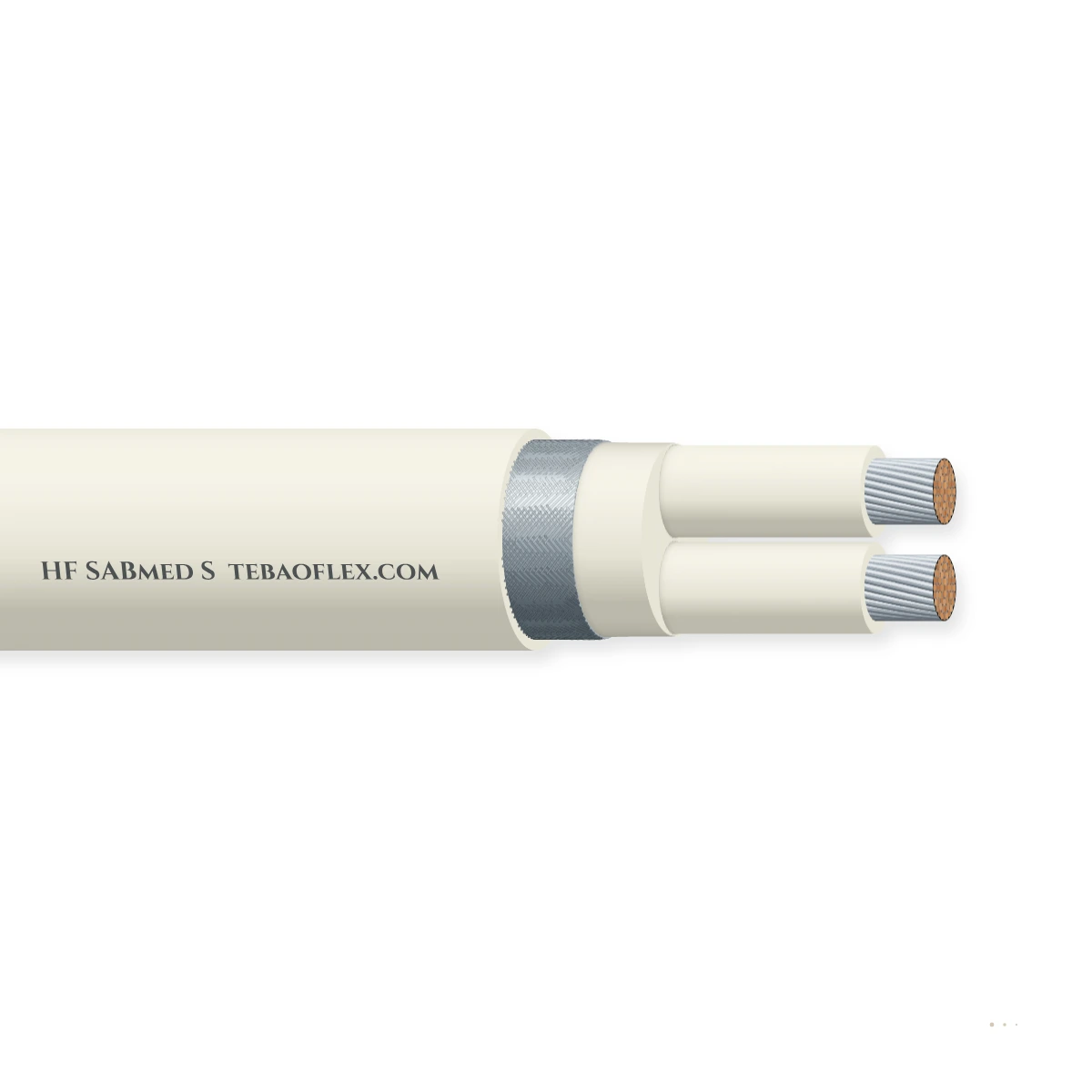 HF SABmed S Autoclavable Silicona Electrosurgical De alta frecuencia – vista lateral