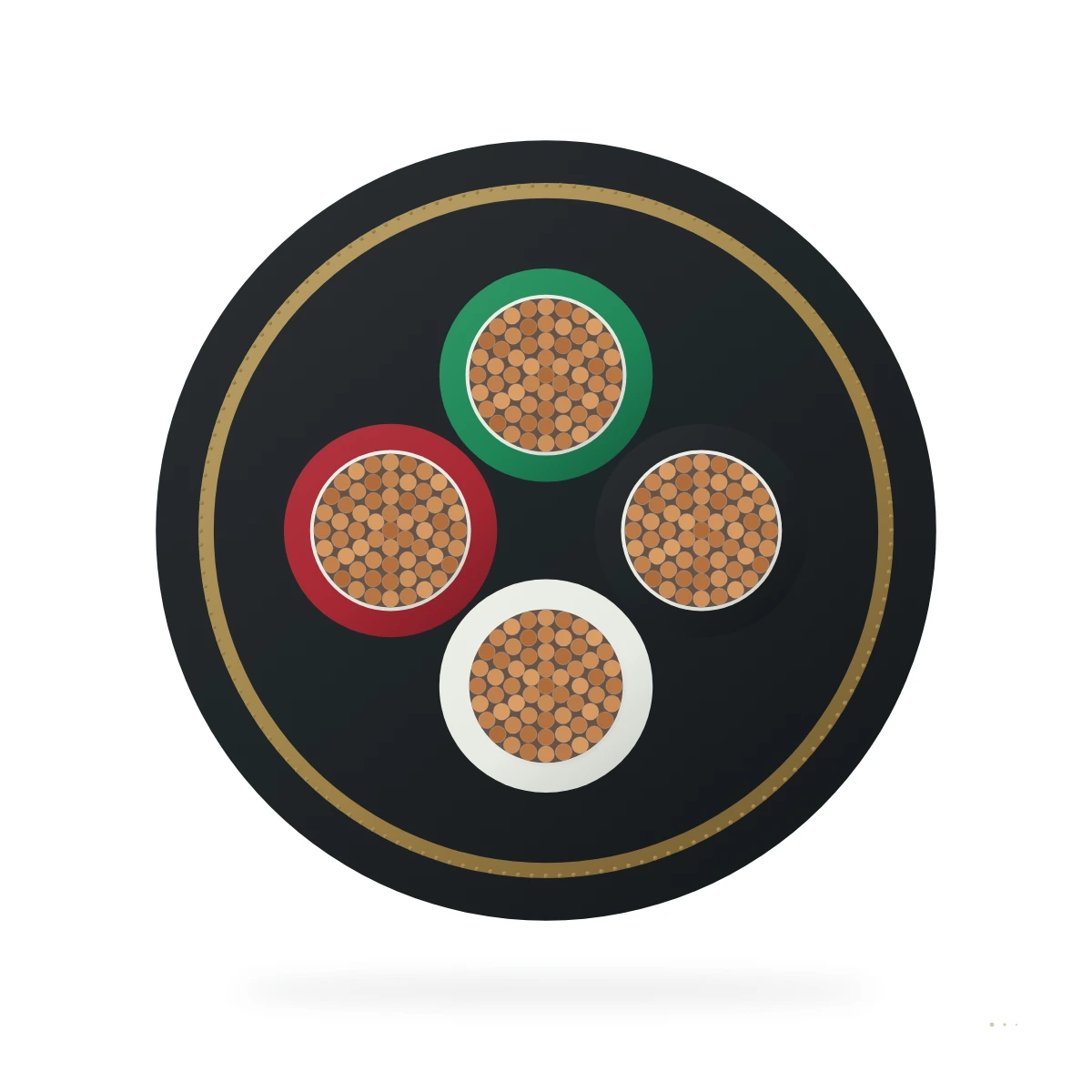 IEEE 1580 Type P — end cross section