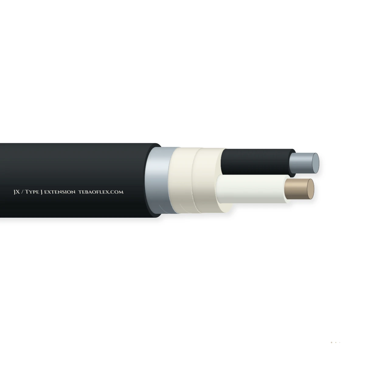 JX / Type J extension — horizontal cutaway