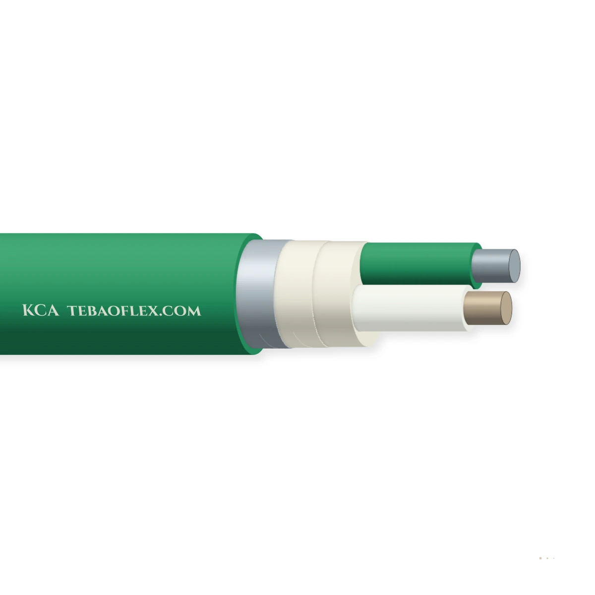 Modelo KCA Thermocouple Compensating Cable – vista lateral