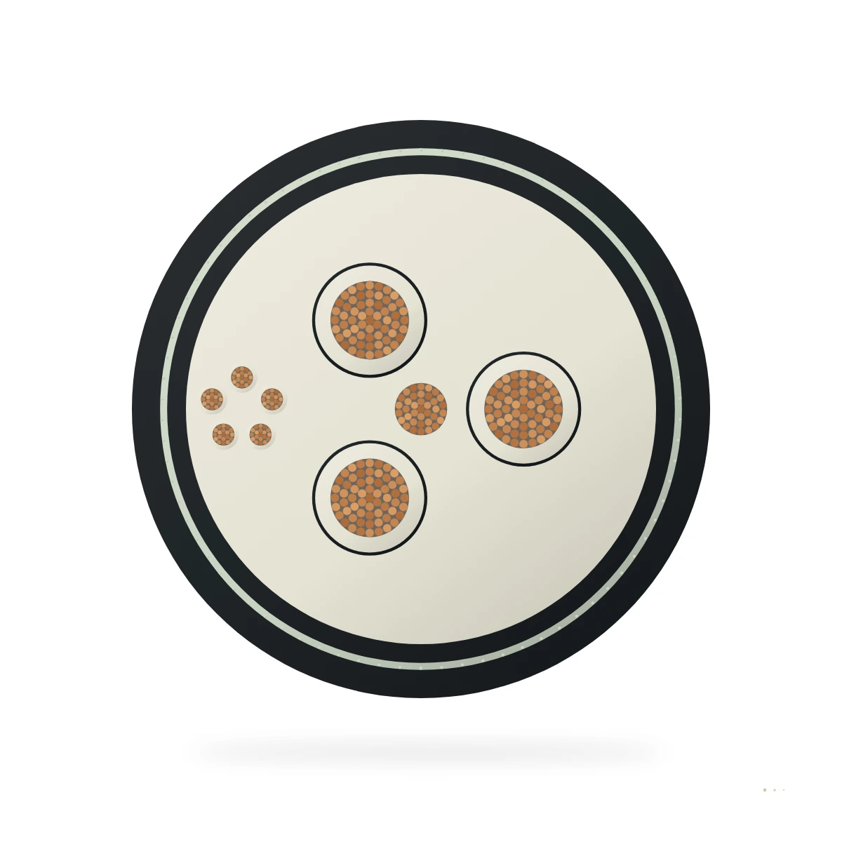 KGEZhTSh — cable cross-section