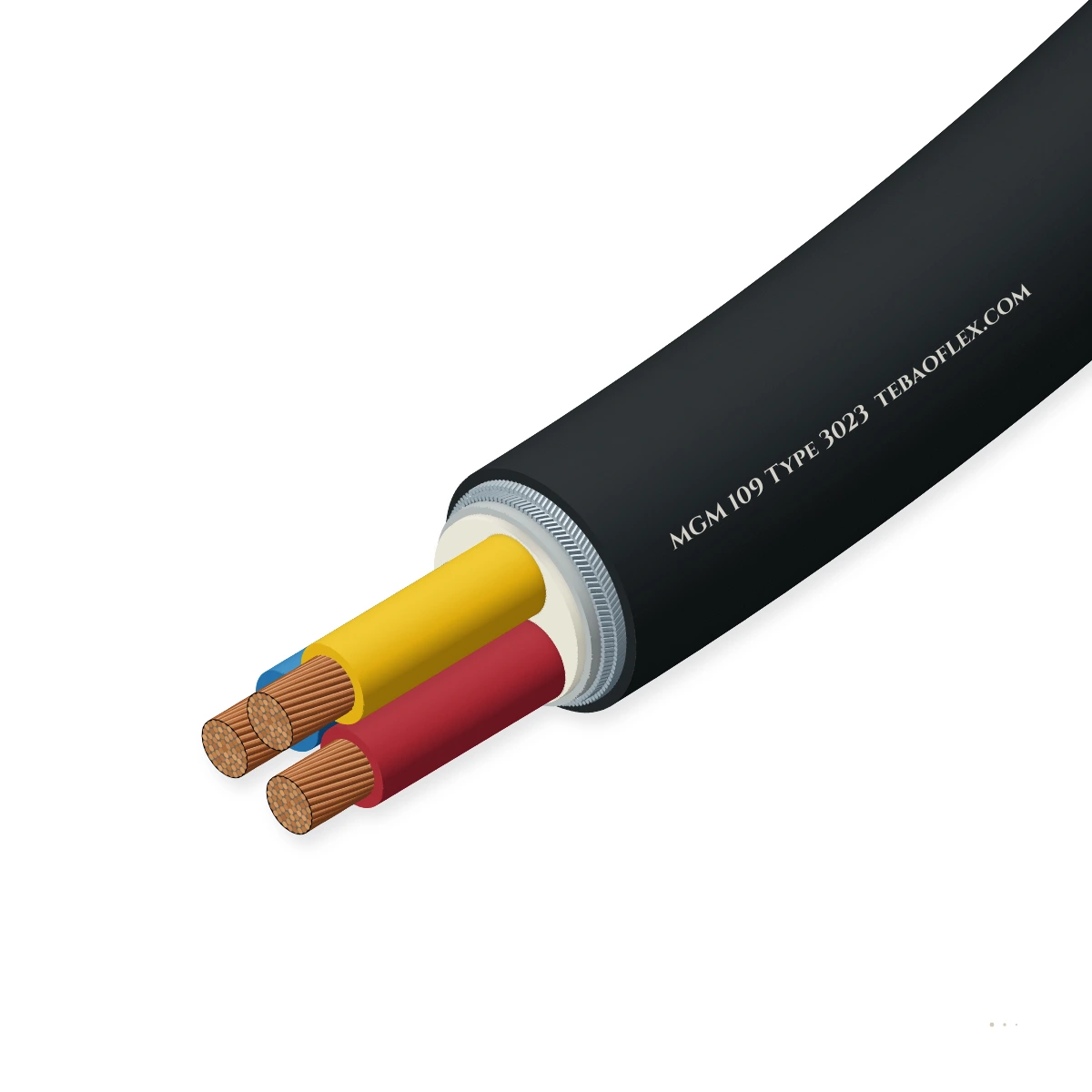 MGM 109 Type 3023 Cable side view