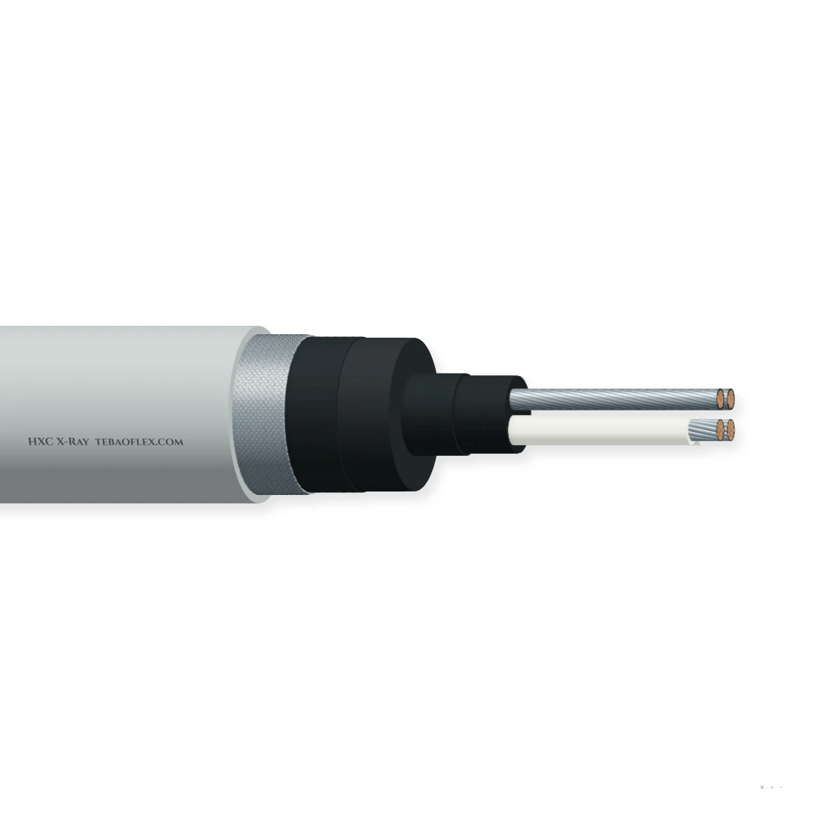 HXC-75-3ED-8 / HXC-75-4EC-9 / HXC-100-3EA-8 / HXC-160-3EB-8 — horizontal cutaway