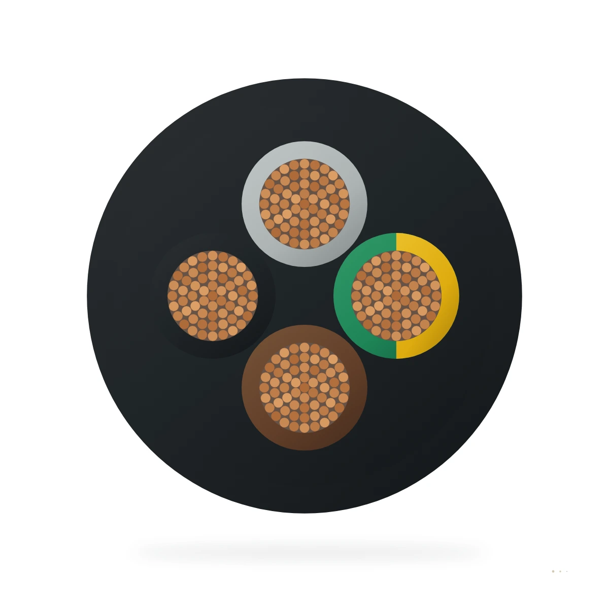 (N)GRDGÖU — end cross section