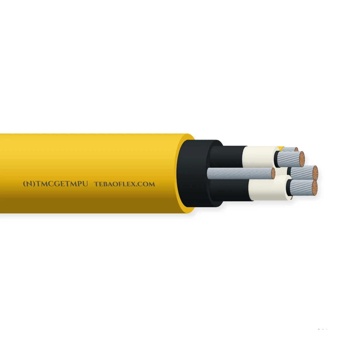 Cable portátil de arrastre (N)TMCGETMPU – vista lateral