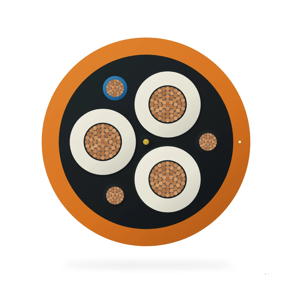 (N)TSCGEH3S — end cross section