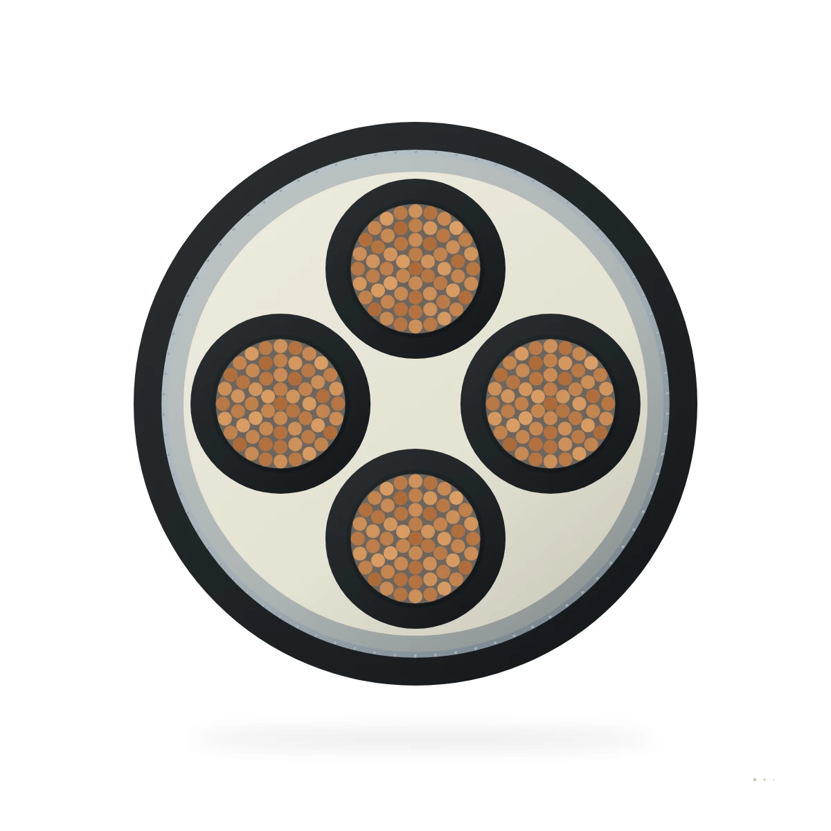 (N)TSW 3.6-6 kV — cable cross-section