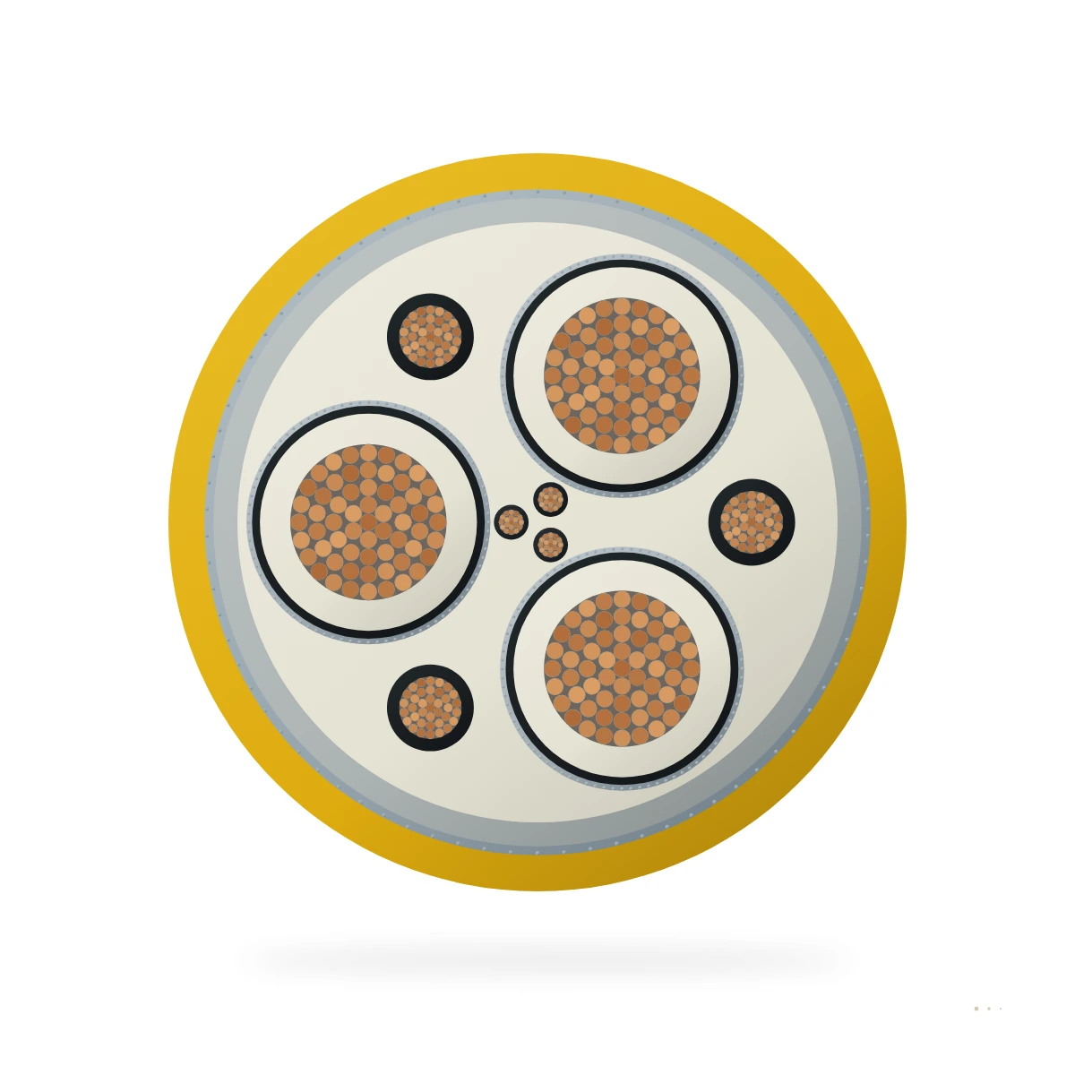 NSHCGEÖU KON+ST+ÜL — cable cross-section