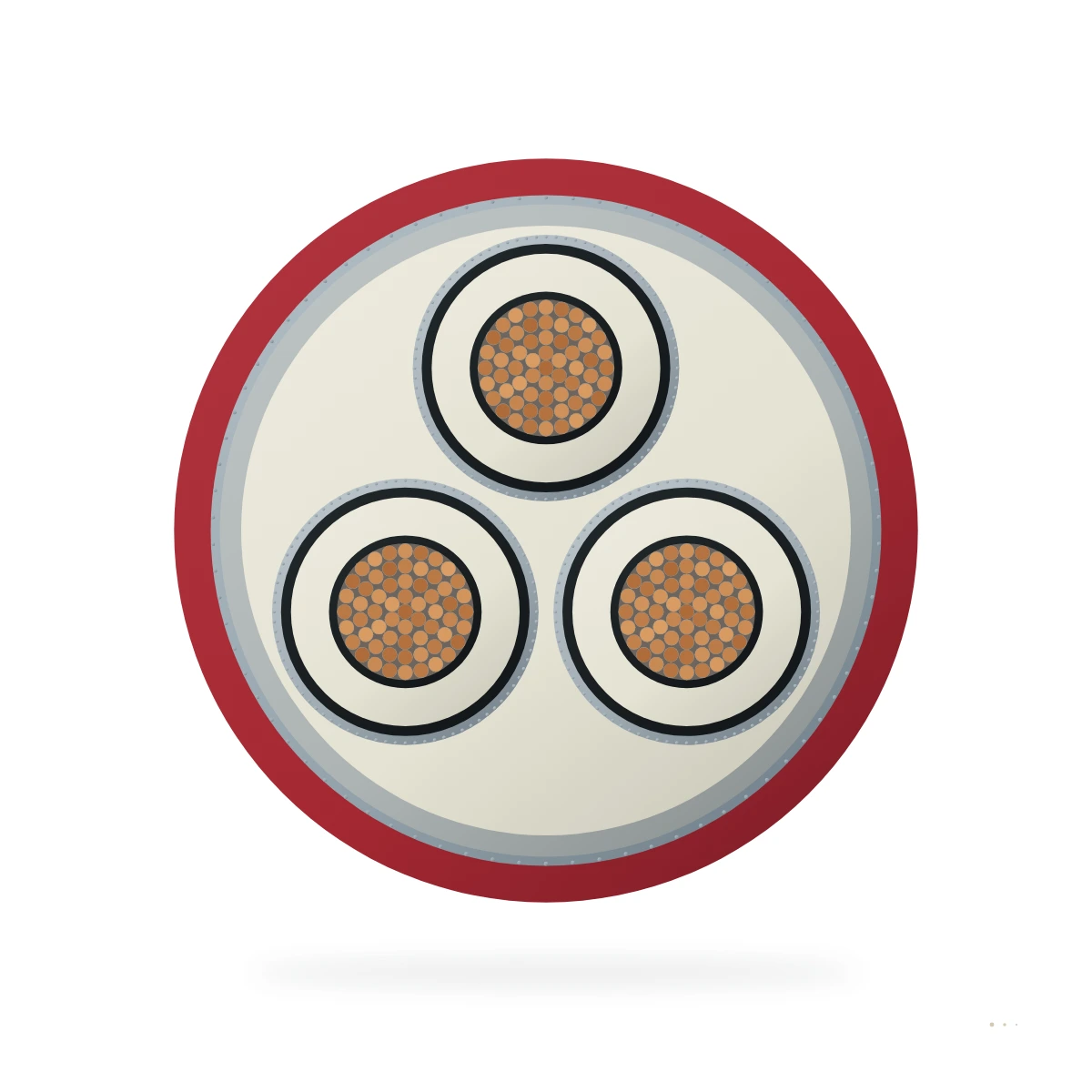 NTSCGERLWÖU — cable cross-section