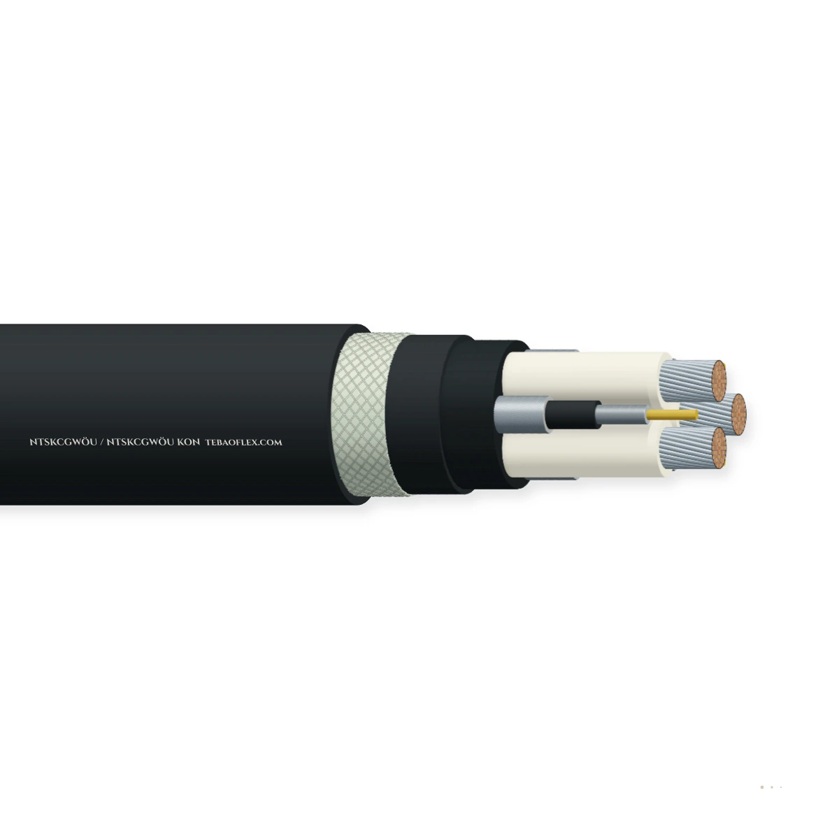 NTSKCGWÖU / NTSKCGWÖU KON Cargadora Cable – vista lateral