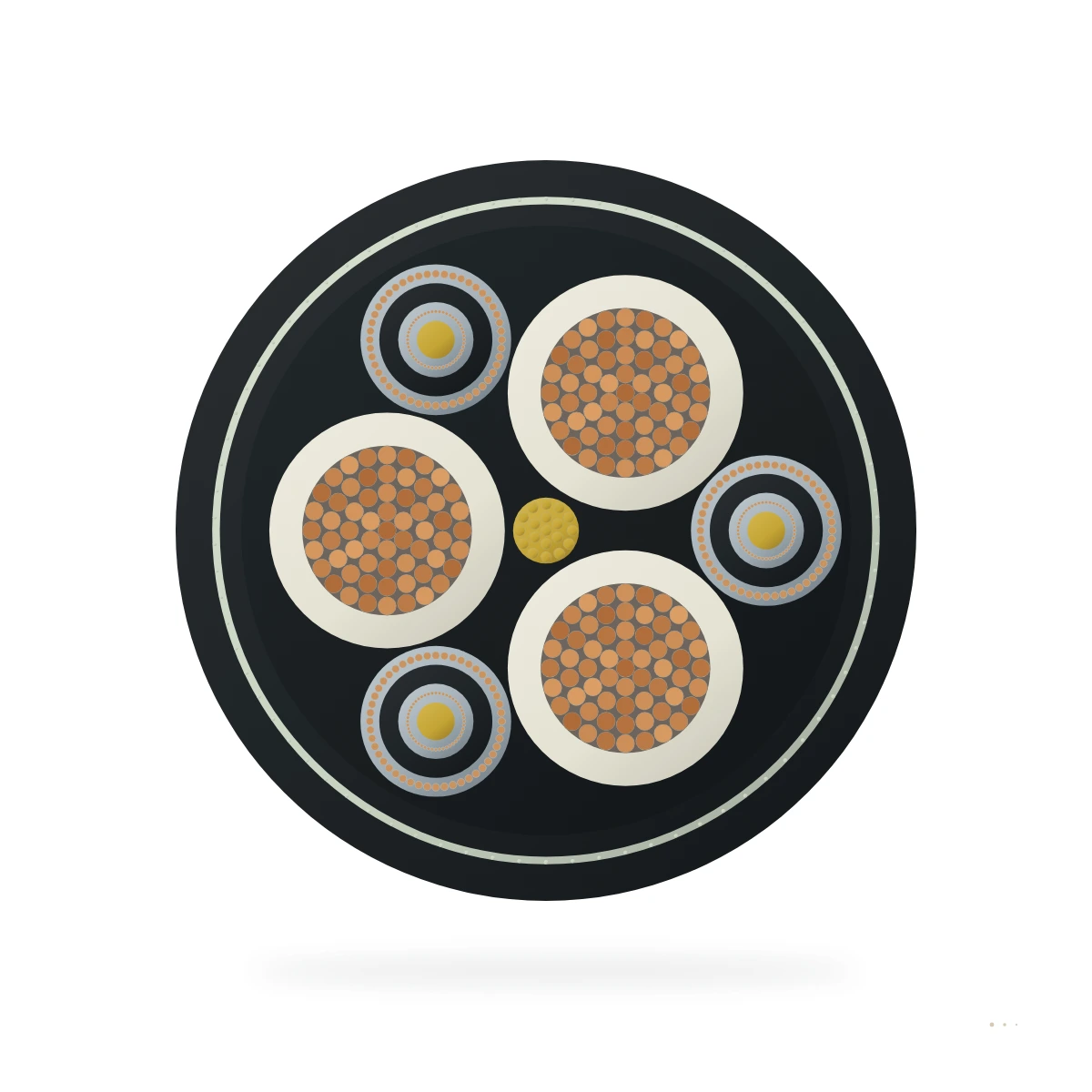 NTSKCGWÖU / NTSKCGWÖU KON — cable cross-section
