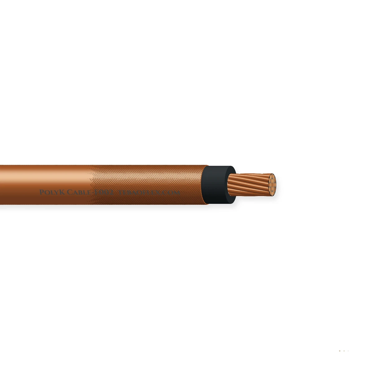 PolyK Cable- F002 PVDF Piezoelectric Coaxial Traffic Axle-Peso – vista lateral