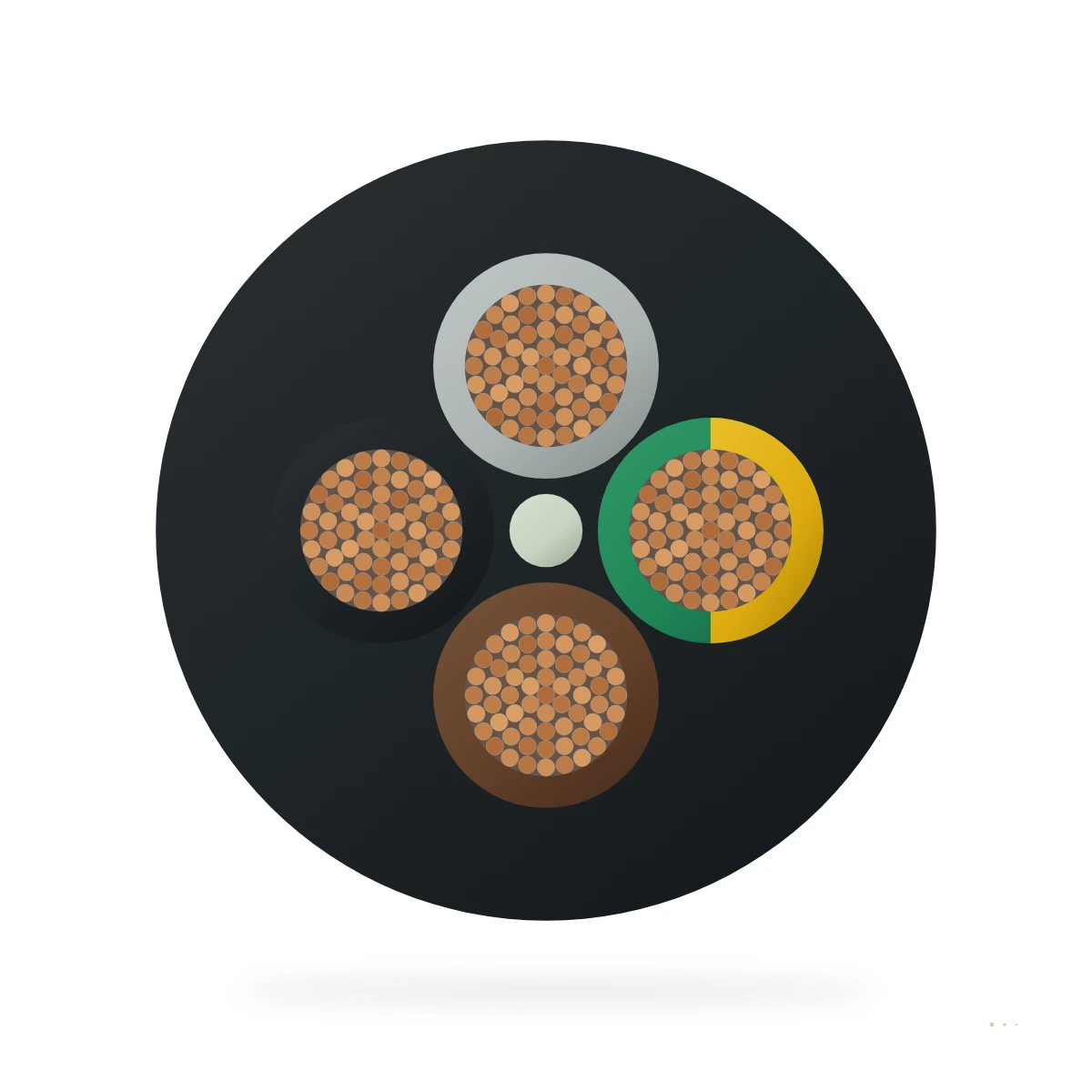 PUR-HF — end cross section