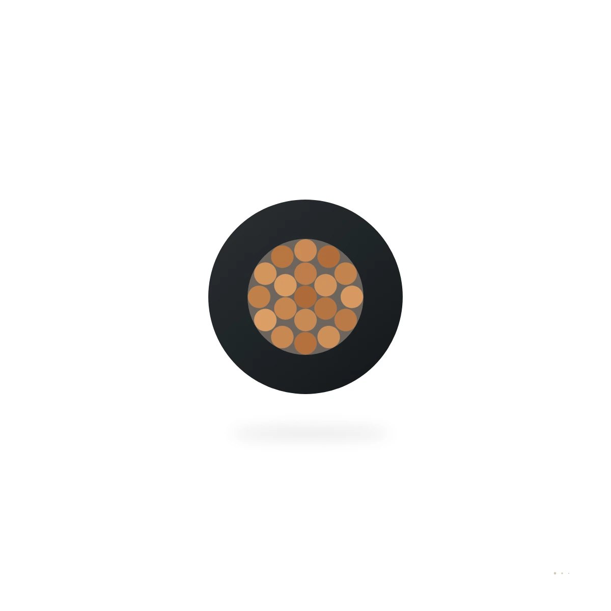 PV Wire UL 4703 PV Alambre UL 4703 Solar Cable – sección transversal