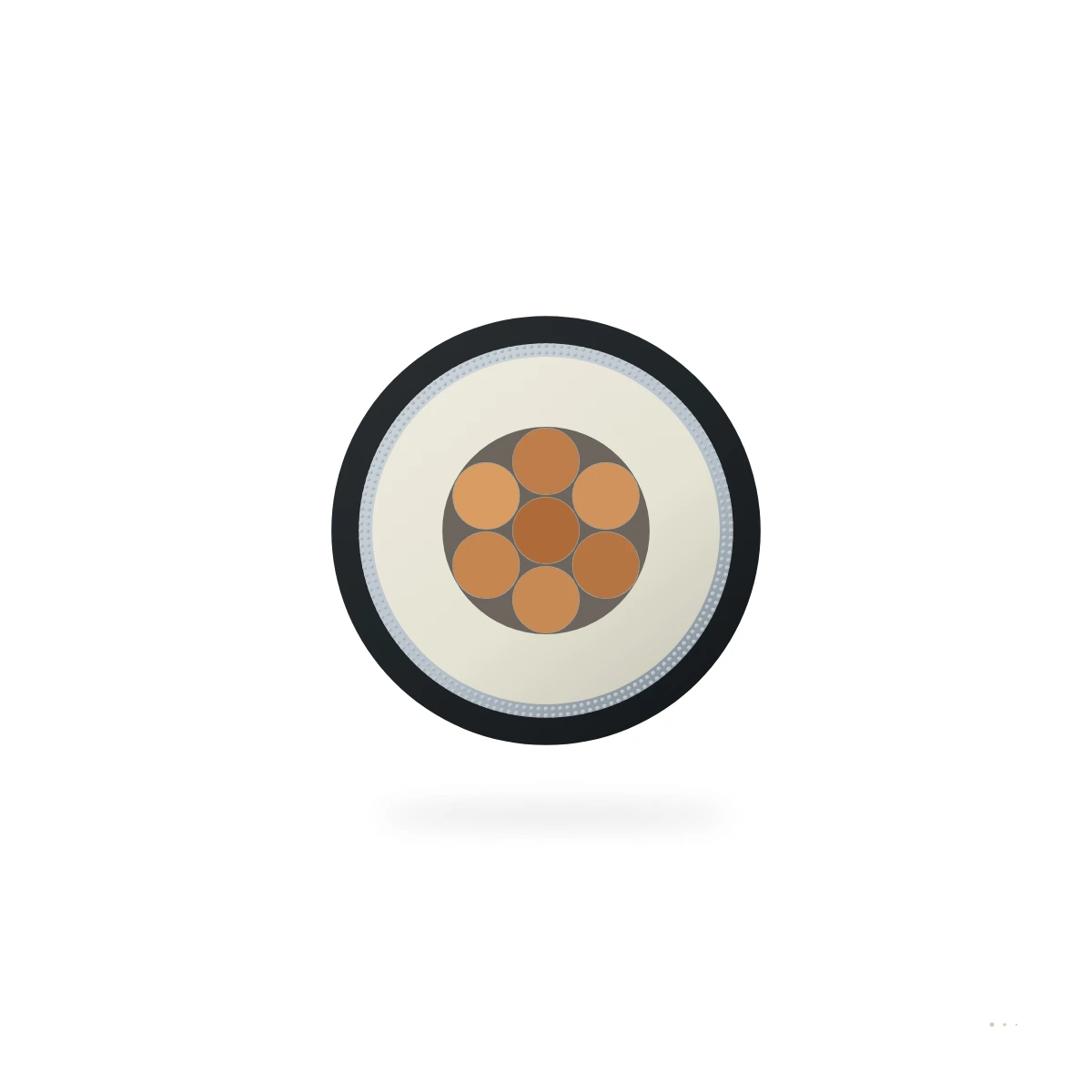 RG-214 — cable cross-section