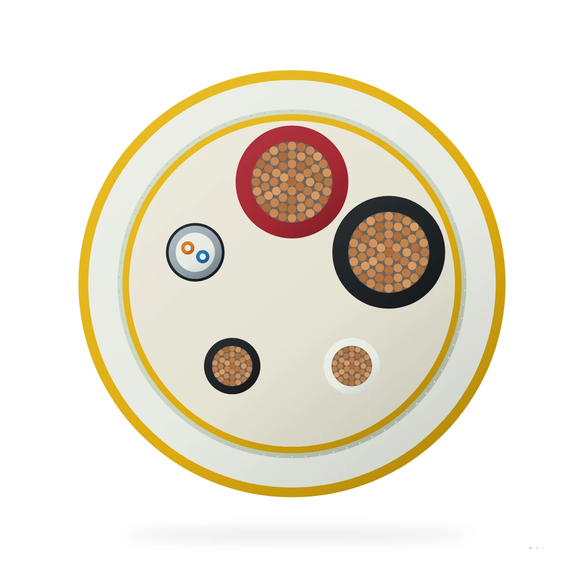 ROV Tether Cable — cable cross-section