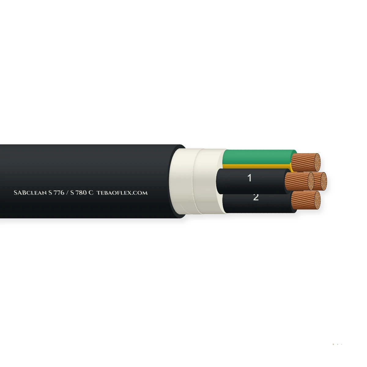 SABclean S 776 / S 780 C Bajo-Outgassing Cleanroom Flexible – vista lateral