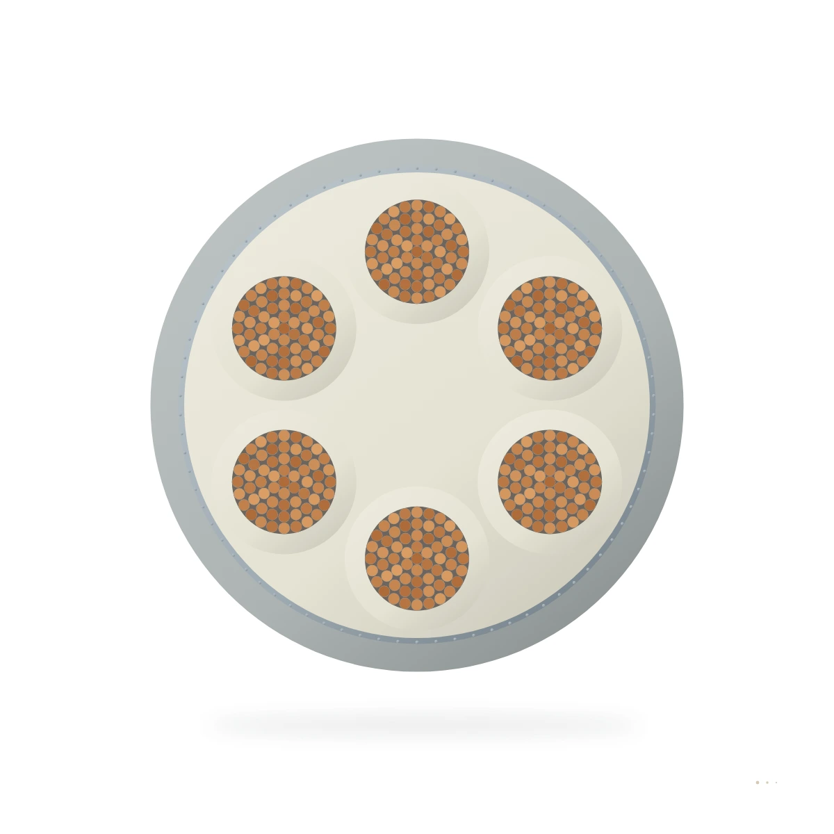 SABmed S Connecting Cable — cable cross-section