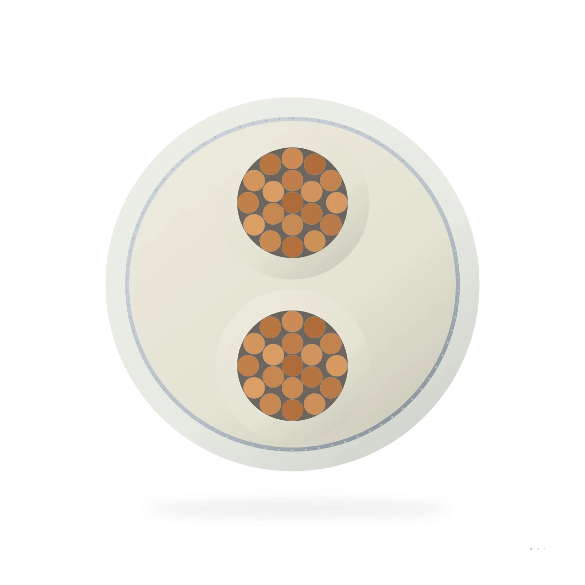 SCGMS 19050 Type 2A / 3A / 2B / 3B — cable cross-section