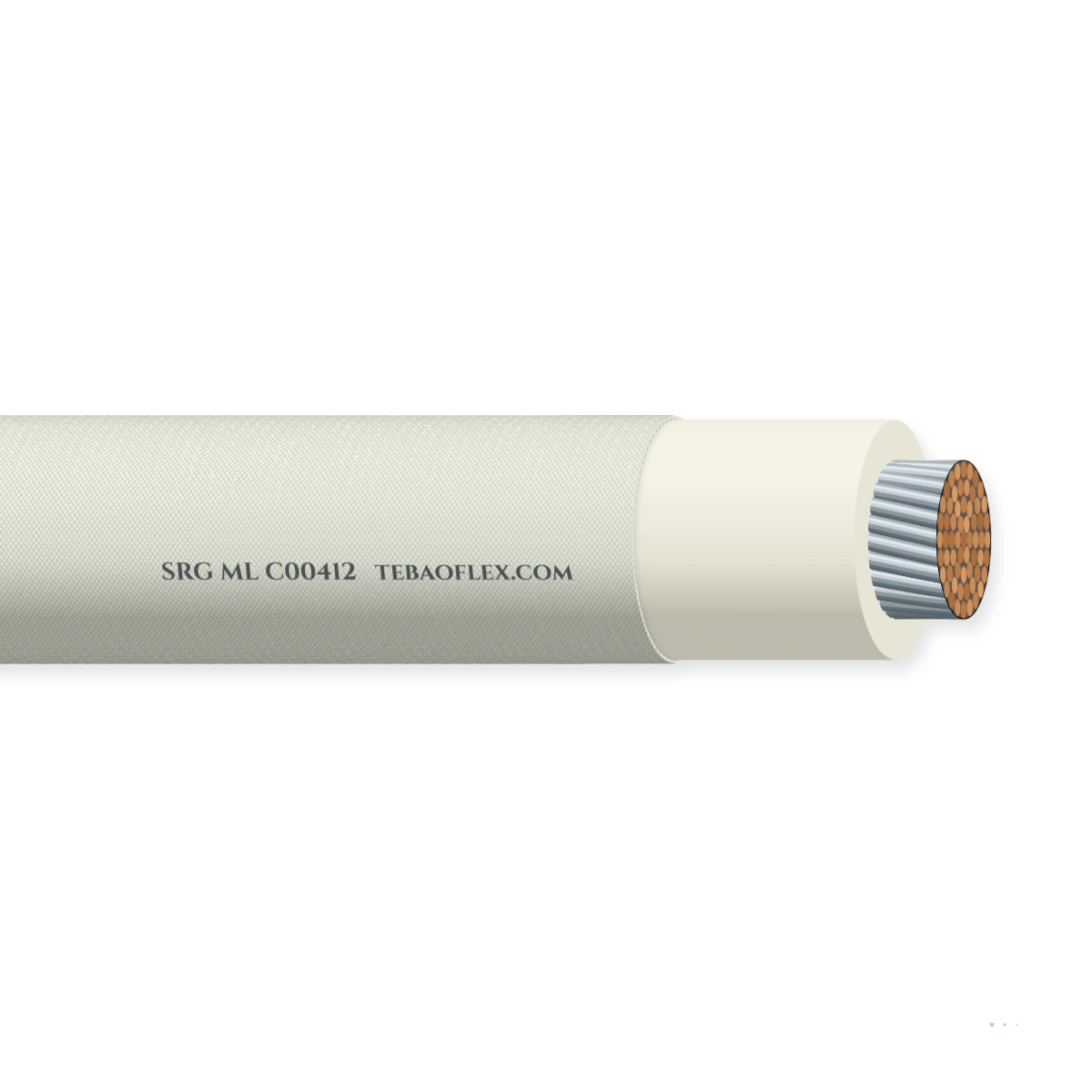Silicone Rubber Motor Lead Wire — horizontal cutaway