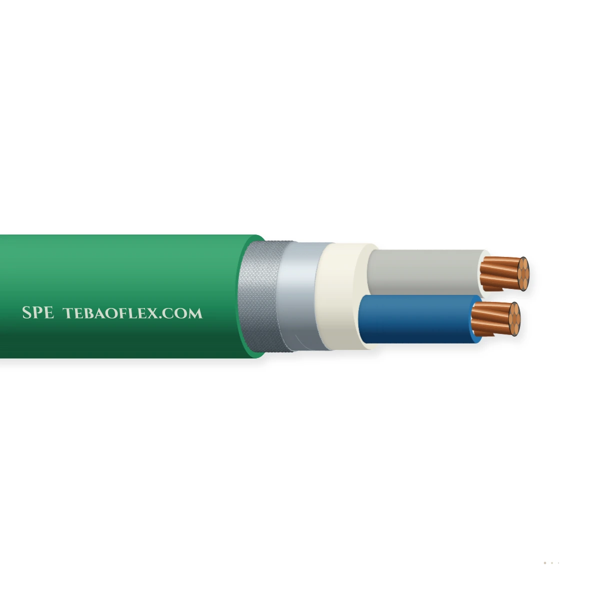 SPE Único Par Ethernet Cable – vista lateral