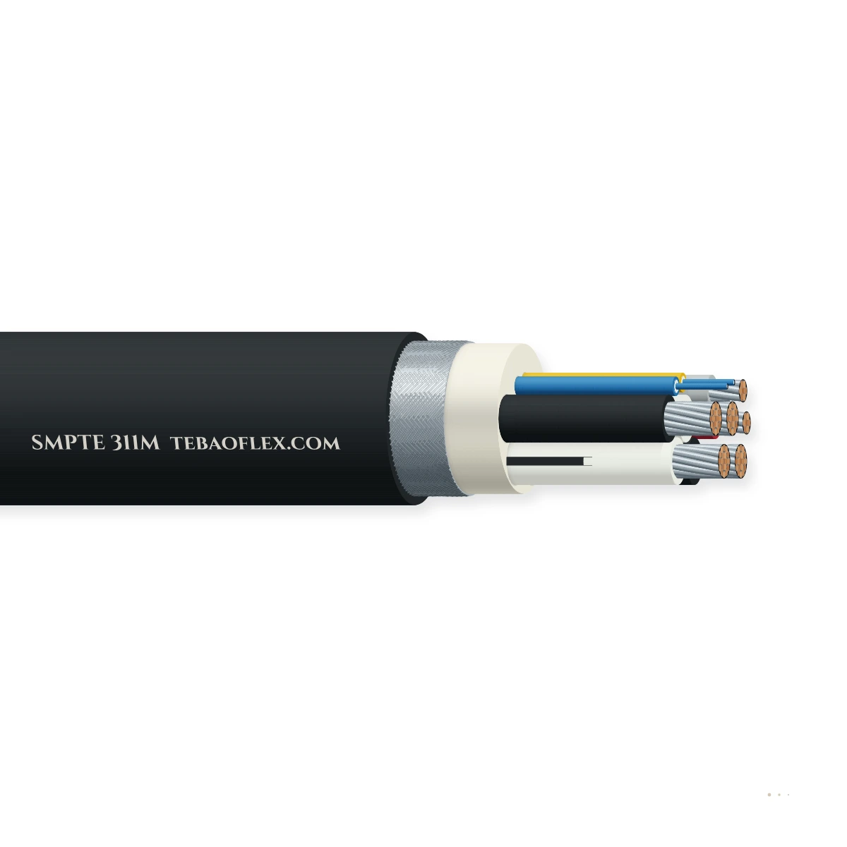 SMPTE 311M — horizontal cutaway