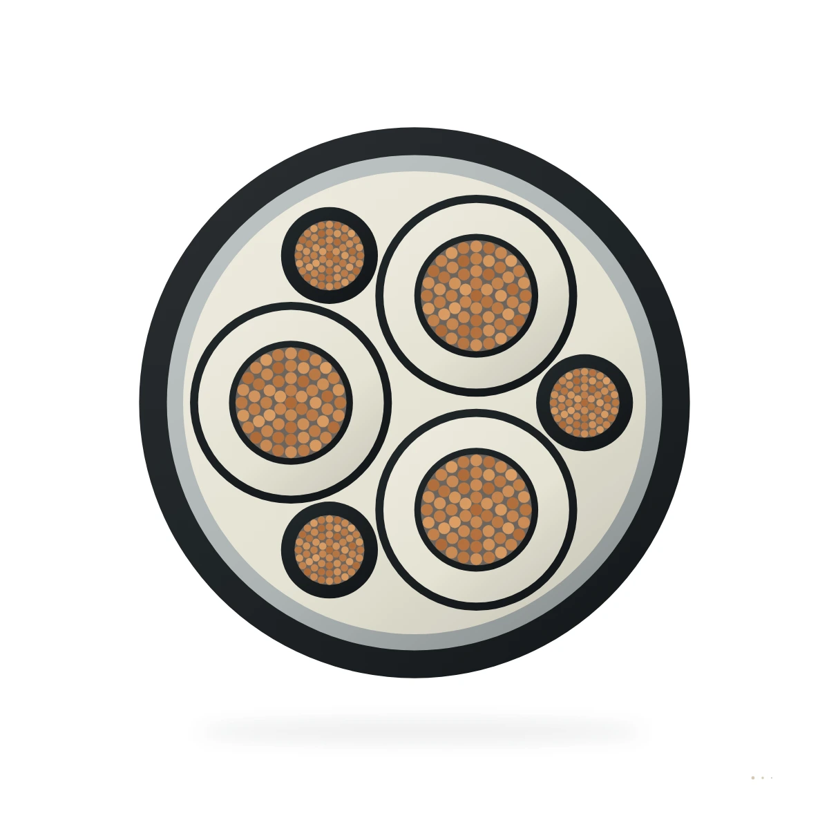(N)TSCGEHXOEU — cable cross-section