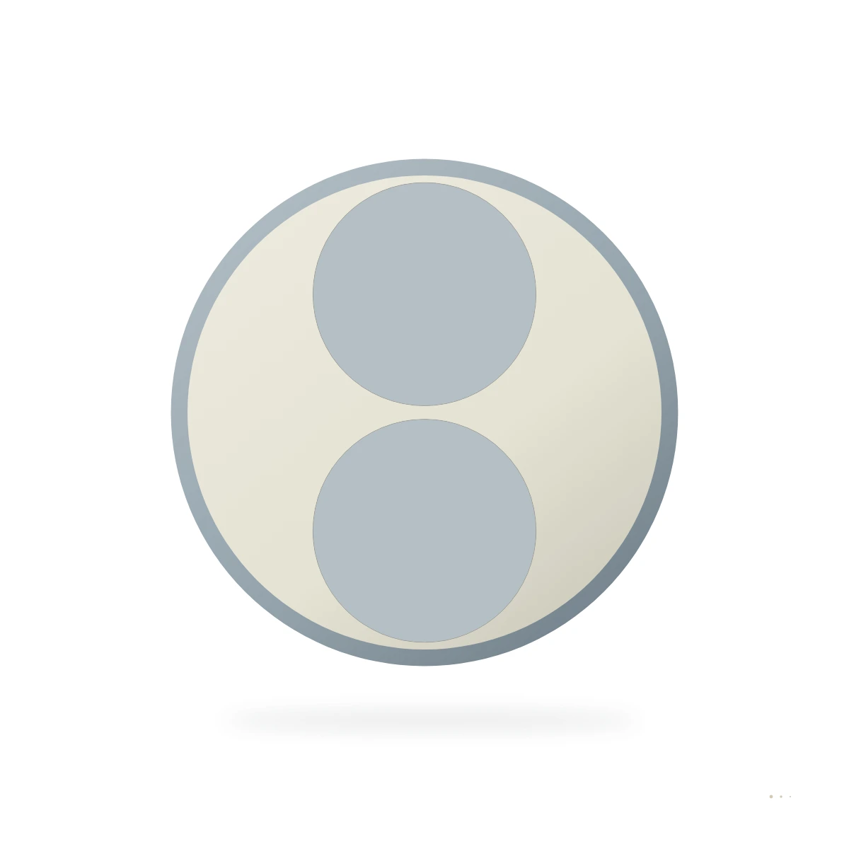 TWISTCOAX Equilibrado Doble-Coaxial Bajo-Magnetic-Signature De precisión – sección transversal
