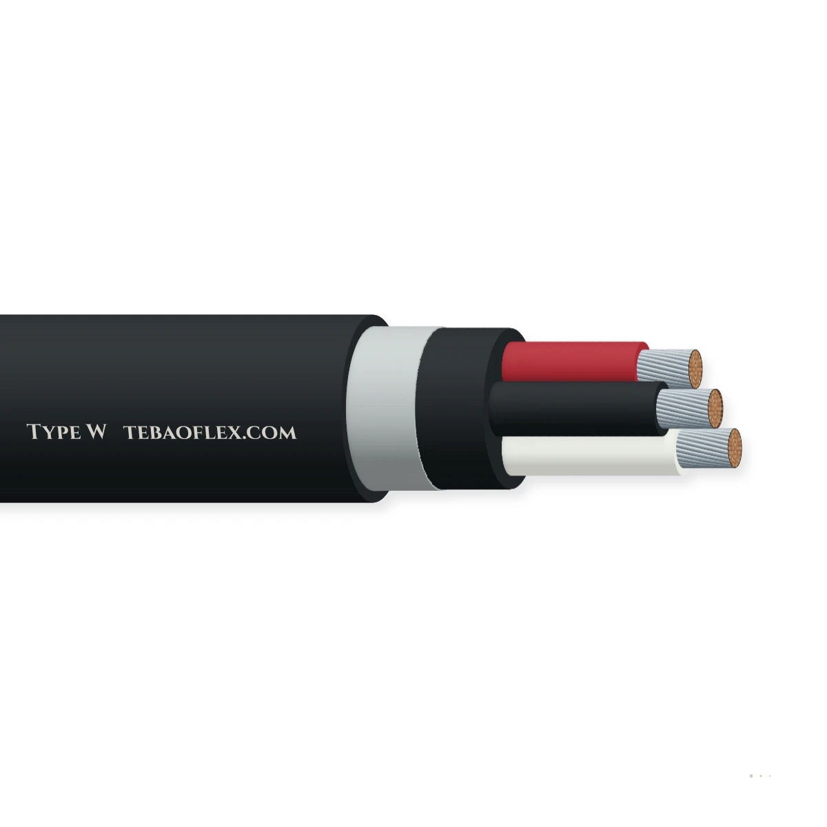 Type W — horizontal cutaway