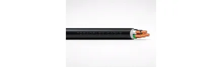 Type W 2 kV portable power cable rendering