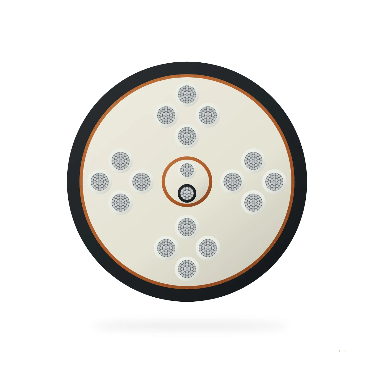 UIC 558 Jumper Assembly UIC 558 Jumper Conjunto – sección transversal