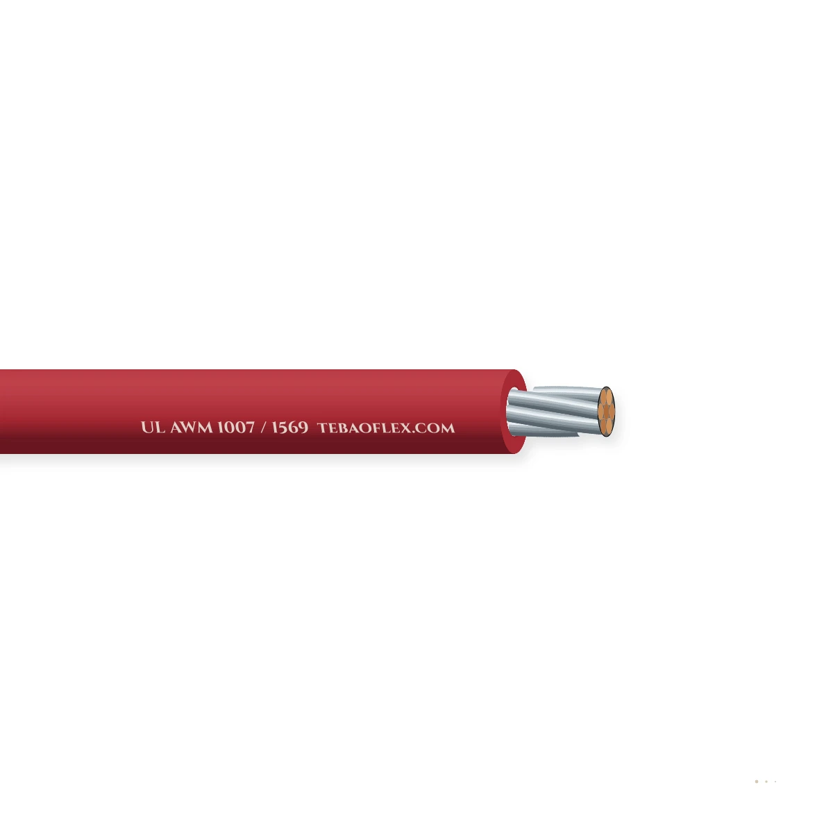 UL AWM 1007 / 1569 — horizontal cutaway