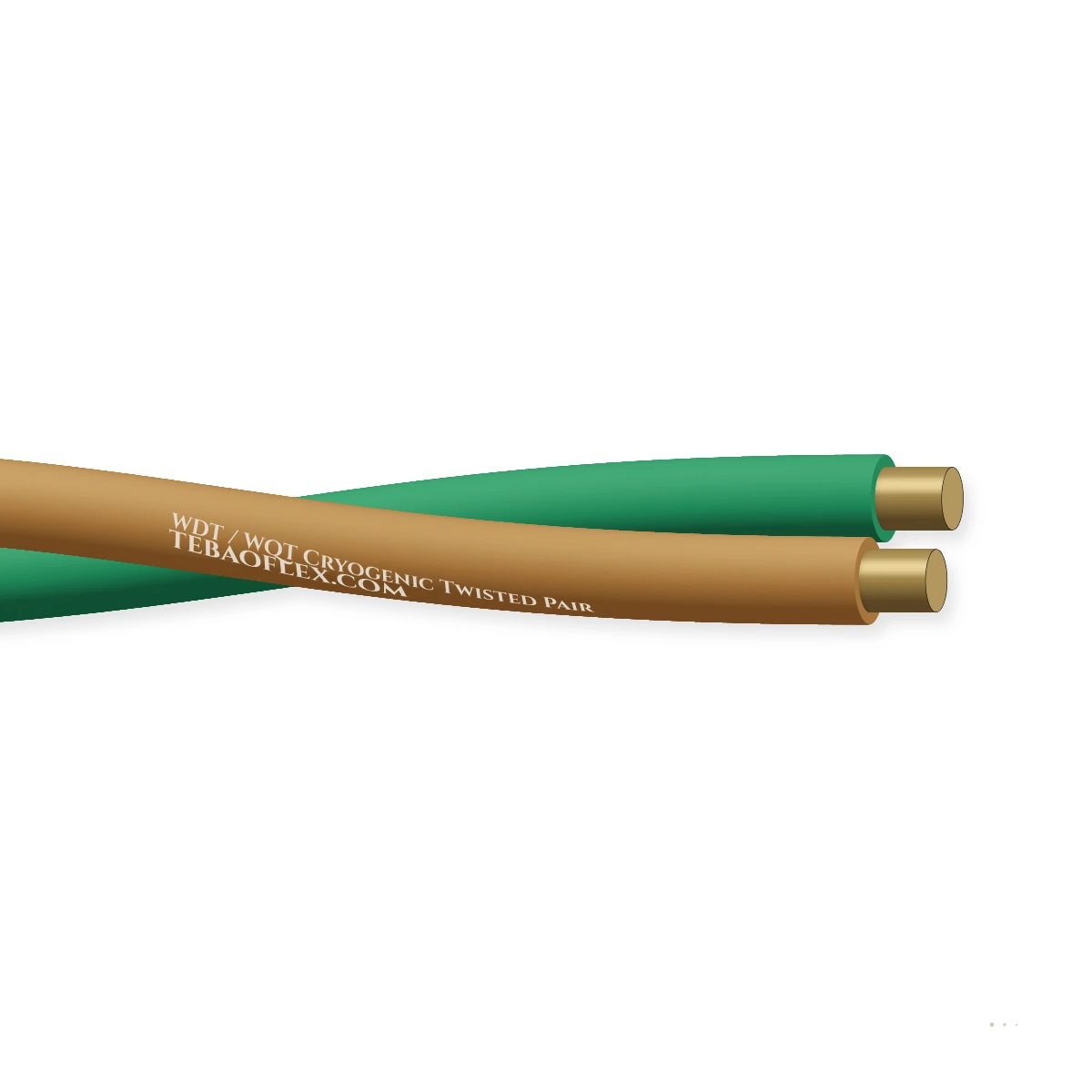 WDT / WQT Cryogenic Wire — horizontal cutaway